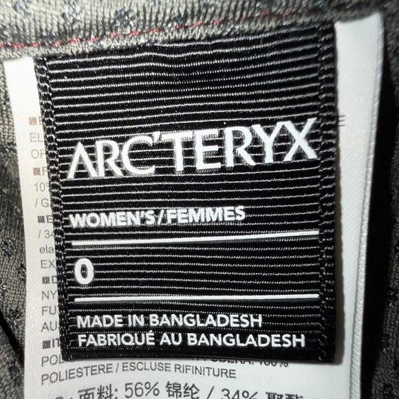 NWT ARC’TERYX Creston AR Pant Womens Burgandy Size 0 - Picture 8 of 9